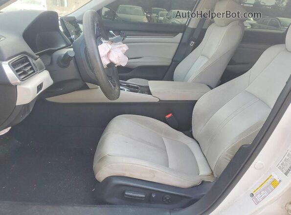1HGCV1F41KA106406 2019 HONDA ACCORD White Vista interior delantera