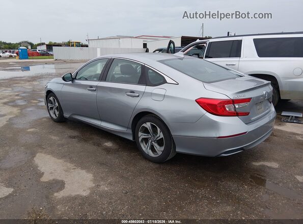 1HGCV1F41KA117874 2019 HONDA ACCORD Silver უკანა მარცხენა