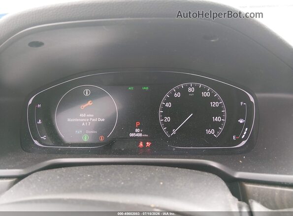 1HGCV1F41KA117874 2019 HONDA ACCORD Silver უკანა სავარძლების ხედი