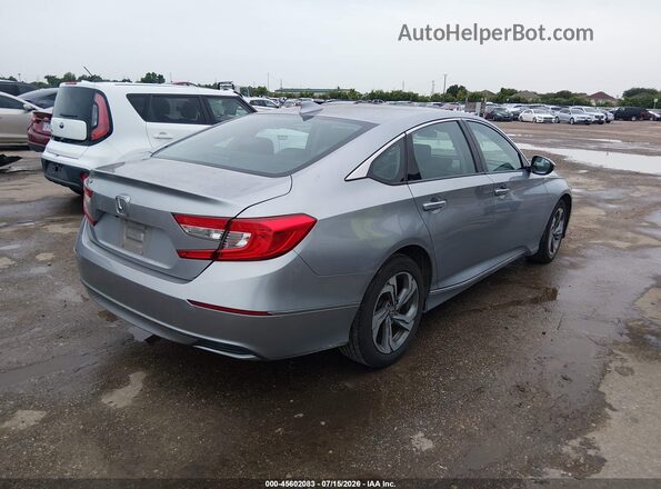 1HGCV1F41KA117874 2019 HONDA ACCORD Silver უკანა მარჯვენა