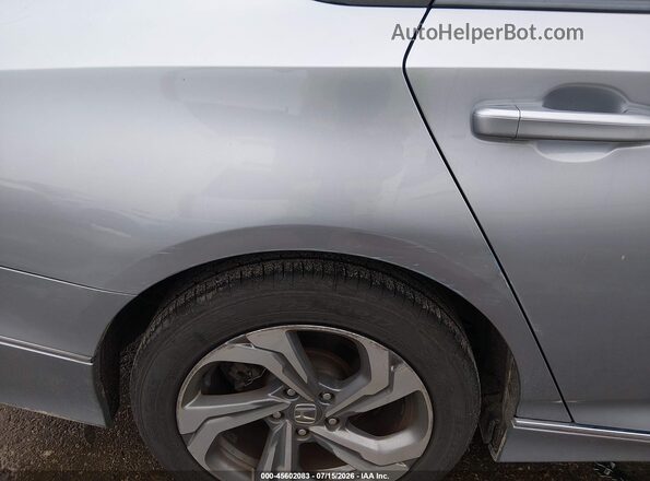 1HGCV1F41KA117874 2019 HONDA ACCORD Silver წინა ხედი