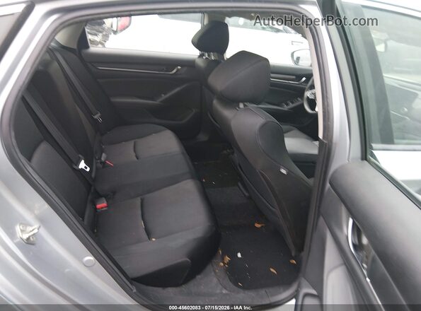 1HGCV1F41KA117874 2019 HONDA ACCORD Silver VIN კოდის სტიკერის ხედი
