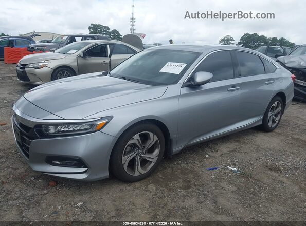 1HGCV1F41LA156367 2020 HONDA ACCORD Серебряный Передняя левая четверть