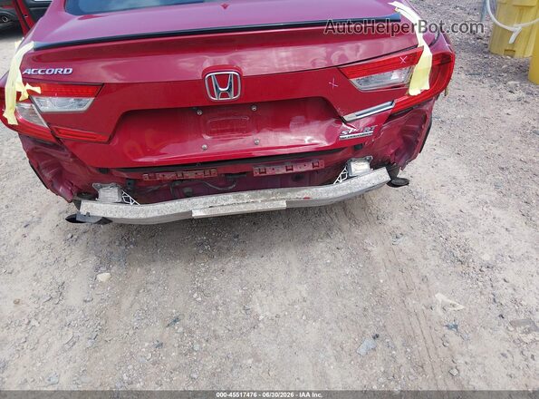 1HGCV1F41MA061163 2021 HONDA ACCORD Red 
