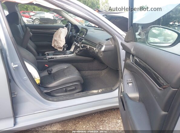1HGCV1F41NA043683 2022 HONDA ACCORD Gray Вид салону спереду