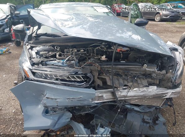 1HGCV1F41NA043683 2022 HONDA ACCORD Gray Вид спереду