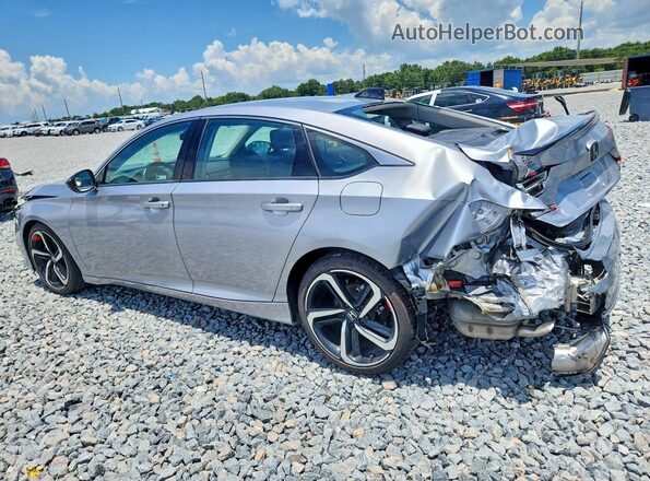 1HGCV1F41NA056157 2022 HONDA ACCORD Silver Tył lewy