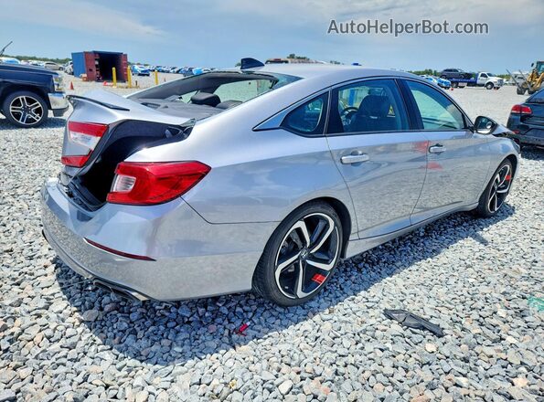 1HGCV1F41NA056157 2022 HONDA ACCORD Silver Tył prawy