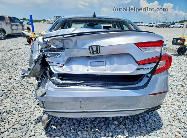 1HGCV1F41NA056157 2022 HONDA ACCORD Silver Widok z tyłu