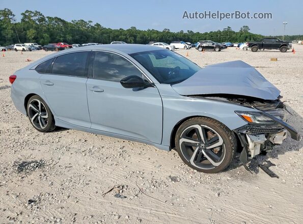 1HGCV1F41NA108774 2022 HONDA ACCORD Gray Передня права чверть