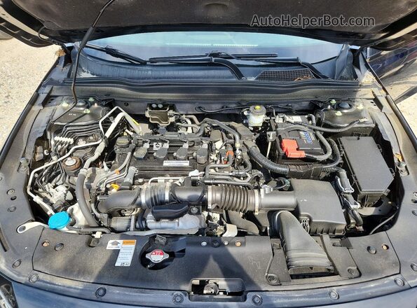 1HGCV1F42JA052421 2018 HONDA ACCORD Black Vista interior trasera