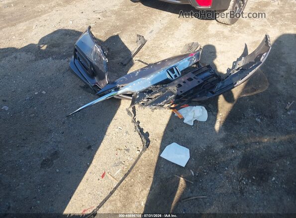 1HGCV1F42KA060360 2019 HONDA ACCORD Gray Вид панелі приладів