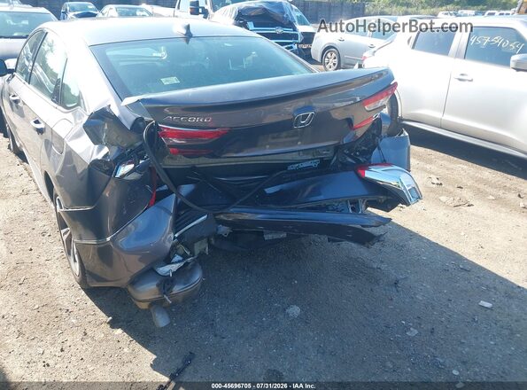 1HGCV1F42KA060360 2019 HONDA ACCORD Gray 