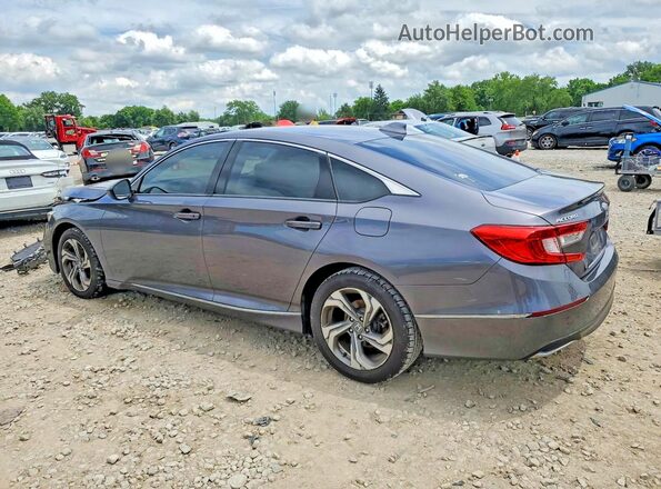 1HGCV1F42KA115390 2019 HONDA ACCORD Charcoal Trasero izquierdo