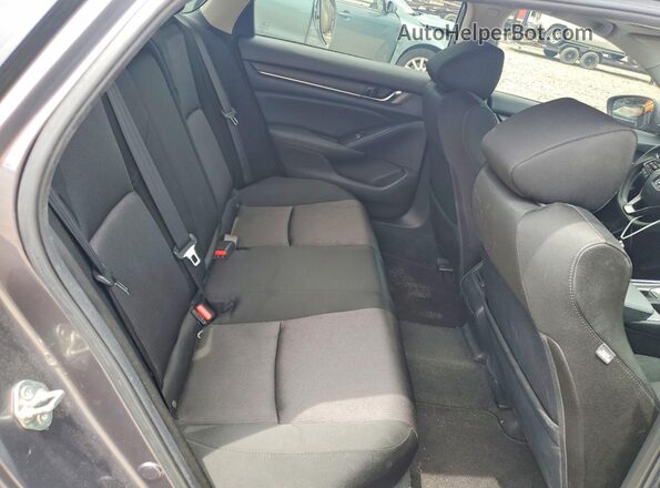 1HGCV1F42KA115390 2019 HONDA ACCORD Charcoal Vista de los asientos traseros