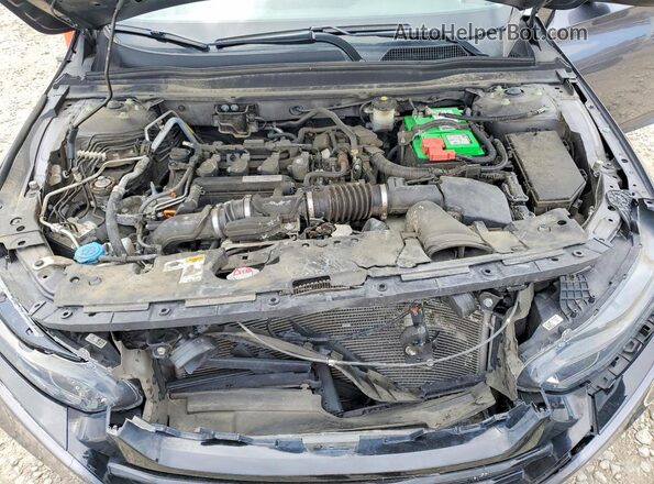 1HGCV1F42KA115390 2019 HONDA ACCORD Charcoal Vista interior trasera