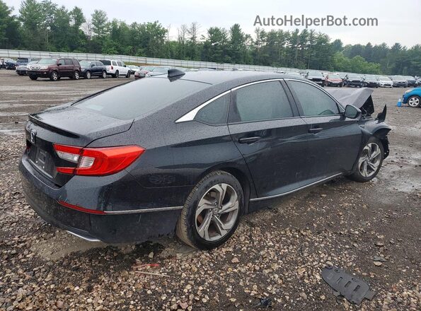 1HGCV1F42LA083283 2020 HONDA ACCORD Black Tył prawy