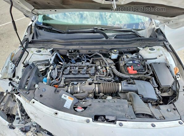 1HGCV1F42MA037650 2021 HONDA ACCORD White Vista interior trasera