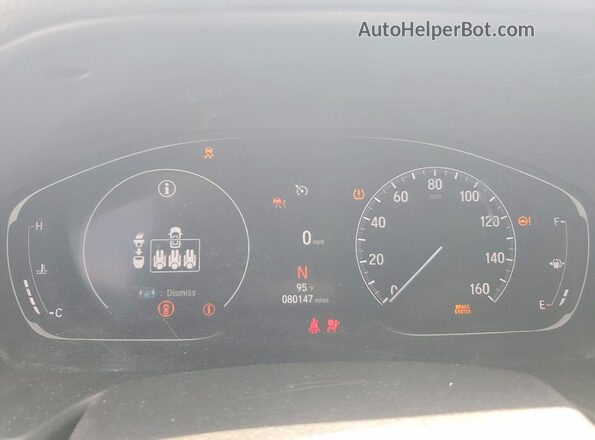 1HGCV1F42MA050771 2021 HONDA ACCORD White Instrument cluster view