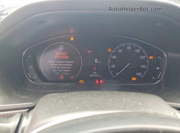 1HGCV1F42MA124240 2021 HONDA ACCORD Blue Սարքավորումների վահանակի տեսք