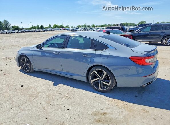 1HGCV1F42NA020039 2022 HONDA ACCORD Gray Задня ліва чверть