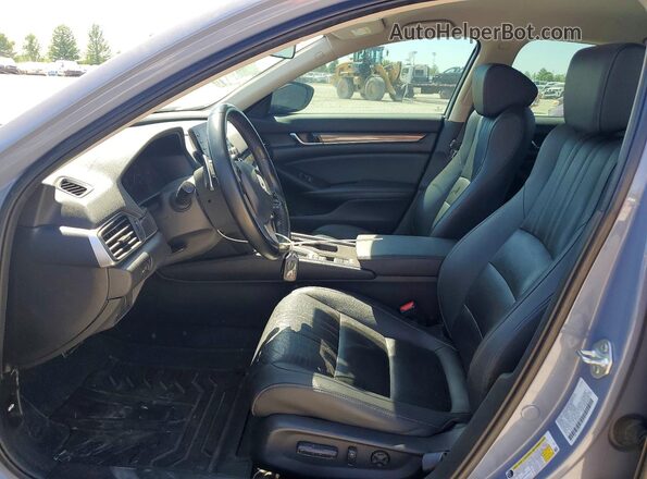 1HGCV1F42NA020039 2022 HONDA ACCORD Gray Вид салону спереду