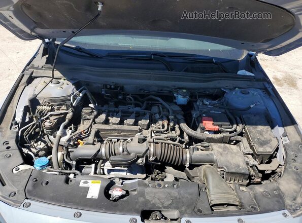 1HGCV1F42NA020039 2022 HONDA ACCORD Gray Вид задньої частини салону