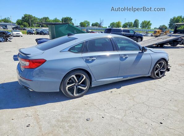 1HGCV1F42NA020039 2022 HONDA ACCORD Gray Задня права чверть