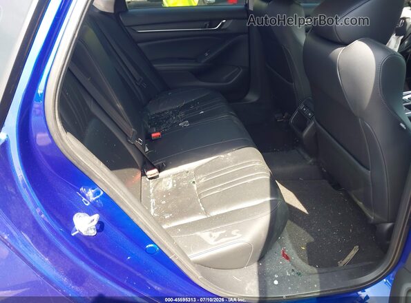 1HGCV1F42NA022518 2022 HONDA ACCORD Blue VIN կոդի պիտակի տեսք