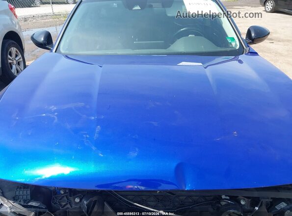 1HGCV1F42NA022518 2022 HONDA ACCORD Blue Հետևի տեսք