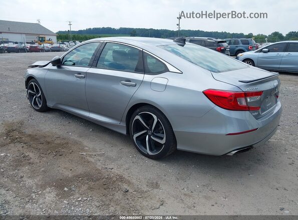 1HGCV1F42NA069404 2022 HONDA ACCORD Серебряный Задняя левая четверть