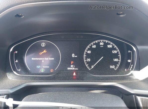 1HGCV1F42NA084694 2022 HONDA ACCORD Белый Вид задних сидений