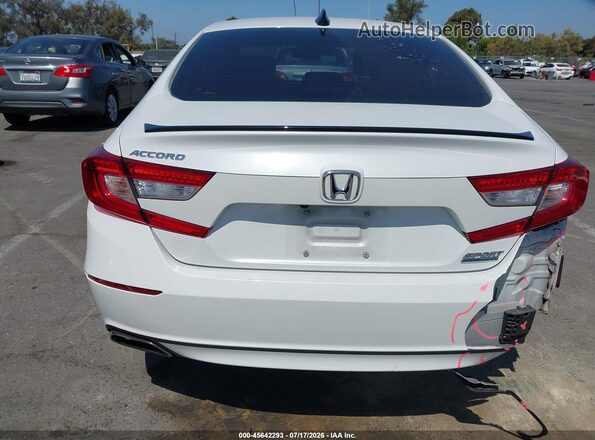 1HGCV1F42NA084694 2022 HONDA ACCORD Белый 