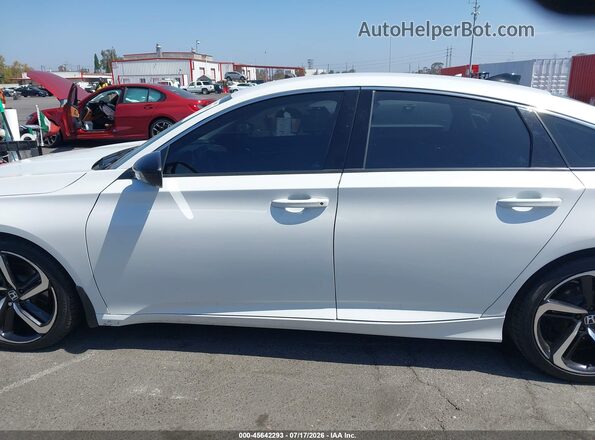 1HGCV1F42NA084694 2022 HONDA ACCORD Белый Панорамный вид салона 360°