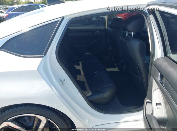 1HGCV1F42NA084694 2022 HONDA ACCORD Белый Вид наклейки с VIN-кодом