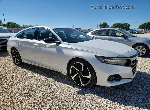 1HGCV1F42NA113143 2022 HONDA ACCORD Белый Передняя правая четверть