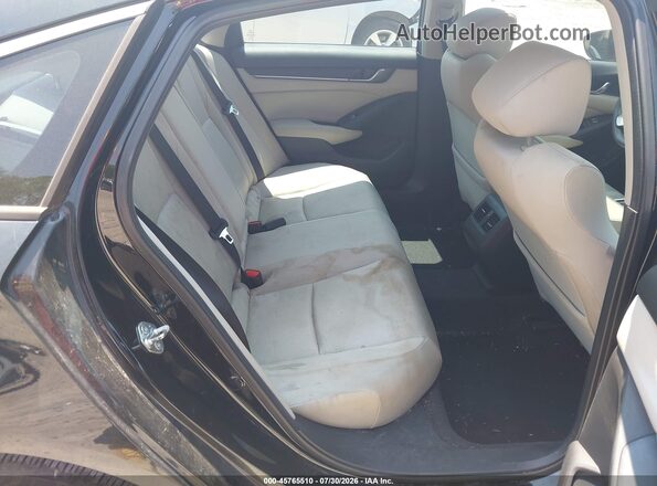 1HGCV1F43JA023557 2018 HONDA ACCORD Черный Вид наклейки с VIN-кодом