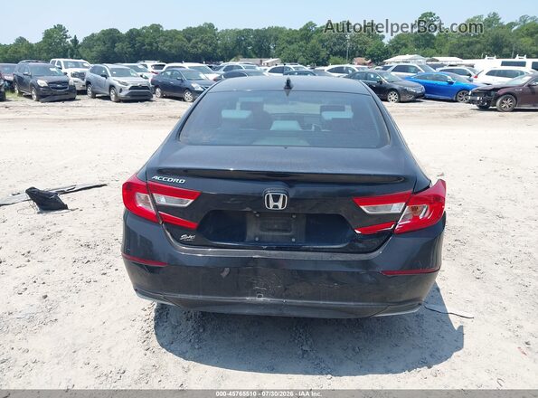 1HGCV1F43JA023557 2018 HONDA ACCORD Черный 