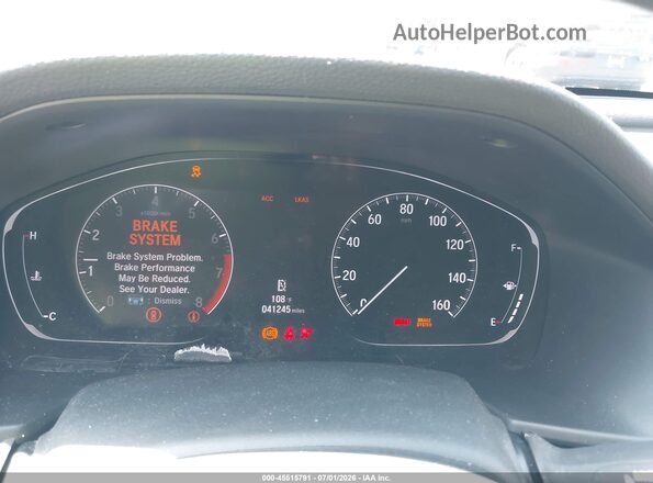 1HGCV1F43JA240994 2018 HONDA ACCORD Gray Widok tylnych siedzeń
