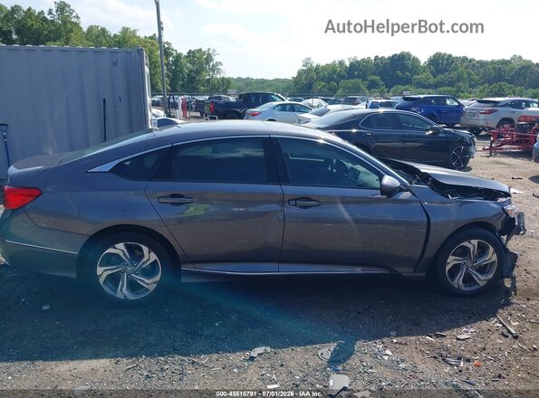 1HGCV1F43JA240994 2018 HONDA ACCORD Gray Widok wnętrza 360 stopni