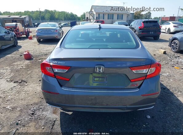 1HGCV1F43JA240994 2018 HONDA ACCORD Gray 