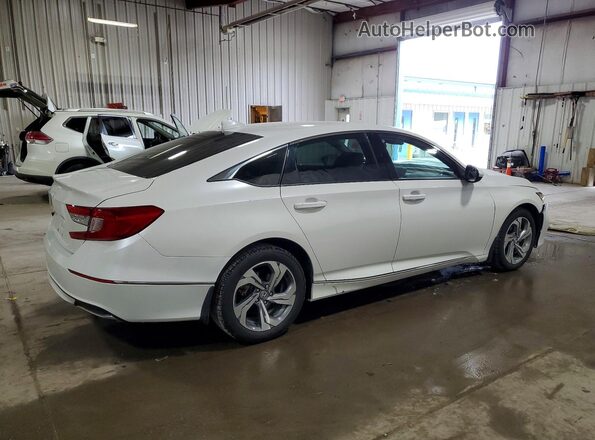 1HGCV1F43KA028369 2019 HONDA ACCORD White Հետևի աջ