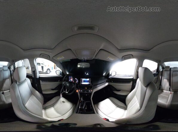 1HGCV1F43KA028369 2019 HONDA ACCORD White Սալոնի 360 աստիճան տեսք