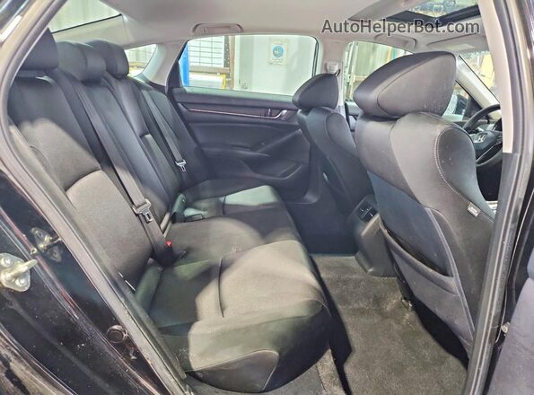 1HGCV1F43LA078271 2020 HONDA ACCORD Black Vista de los asientos traseros