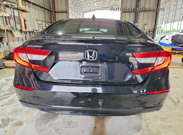 1HGCV1F43LA078271 2020 HONDA ACCORD Black Vista trasera