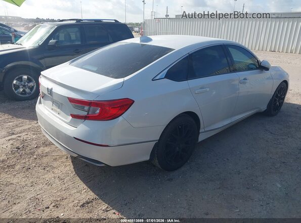 1HGCV1F43LA096818 2020 HONDA ACCORD Белый Задняя правая четверть