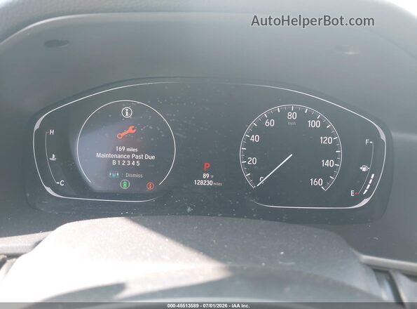 1HGCV1F43LA096818 2020 HONDA ACCORD Белый Вид задних сидений