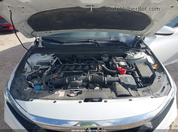 1HGCV1F43LA096818 2020 HONDA ACCORD Белый Вид сзади