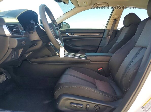 1HGCV1F43LA109485 2020 HONDA ACCORD White Widok wnętrza z przodu