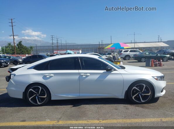 1HGCV1F43NA062817 2022 HONDA ACCORD White Widok wnętrza 360 stopni